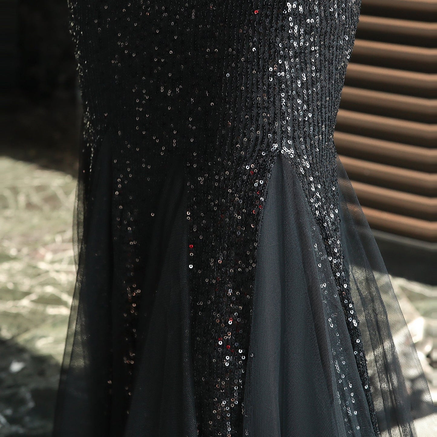 Long Sequin Formal Dress