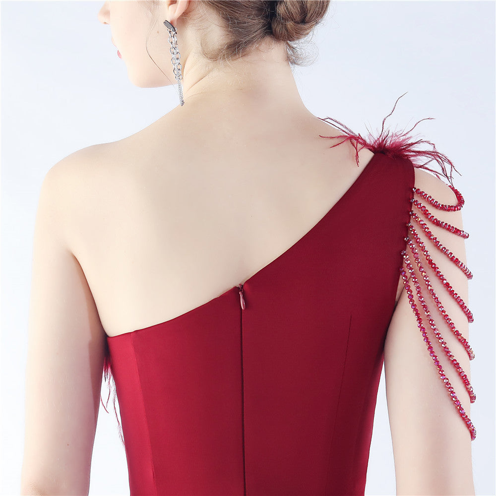 Exhibition and Wedding Evening Formal Gown