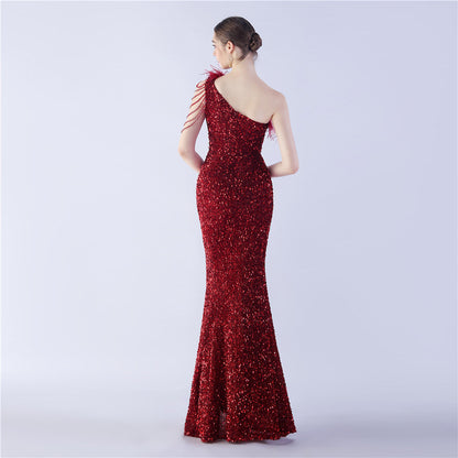 Side Split Formal Dress