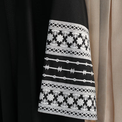 Embroidered Elegant Cardigan Robe