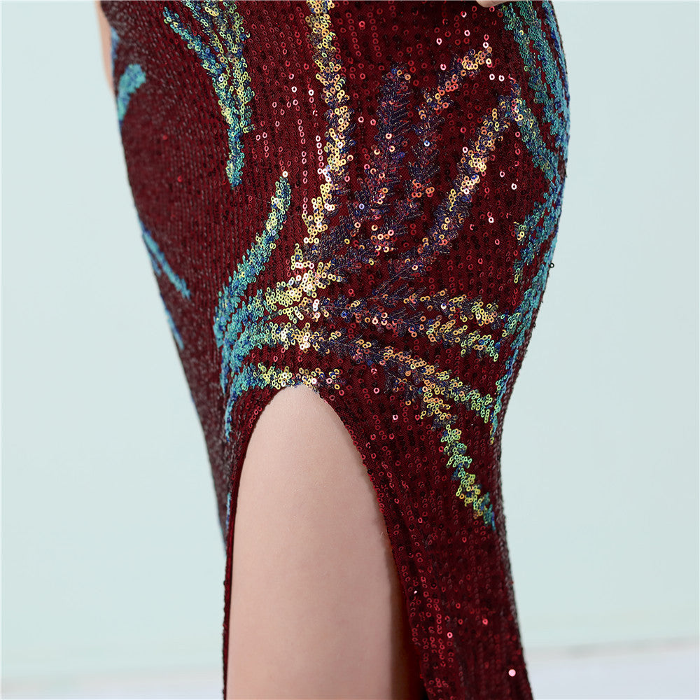 One Shoulder Formal Dress