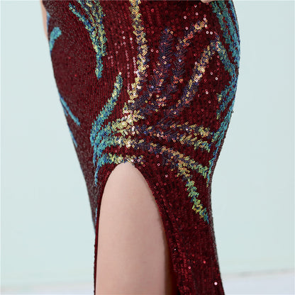 One Shoulder Formal Dress