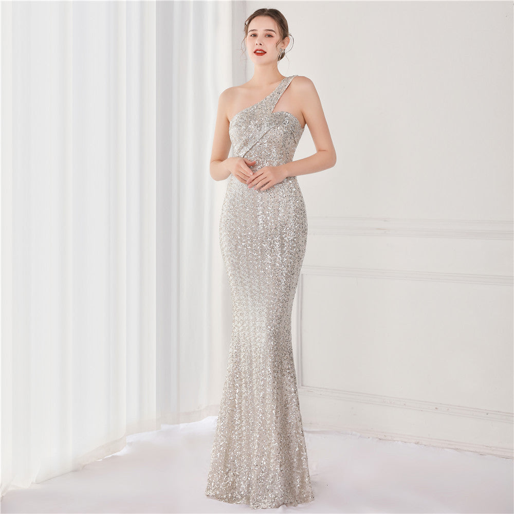 Sequin Long Formal Dress