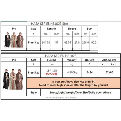 Cardigan Abaya Robe