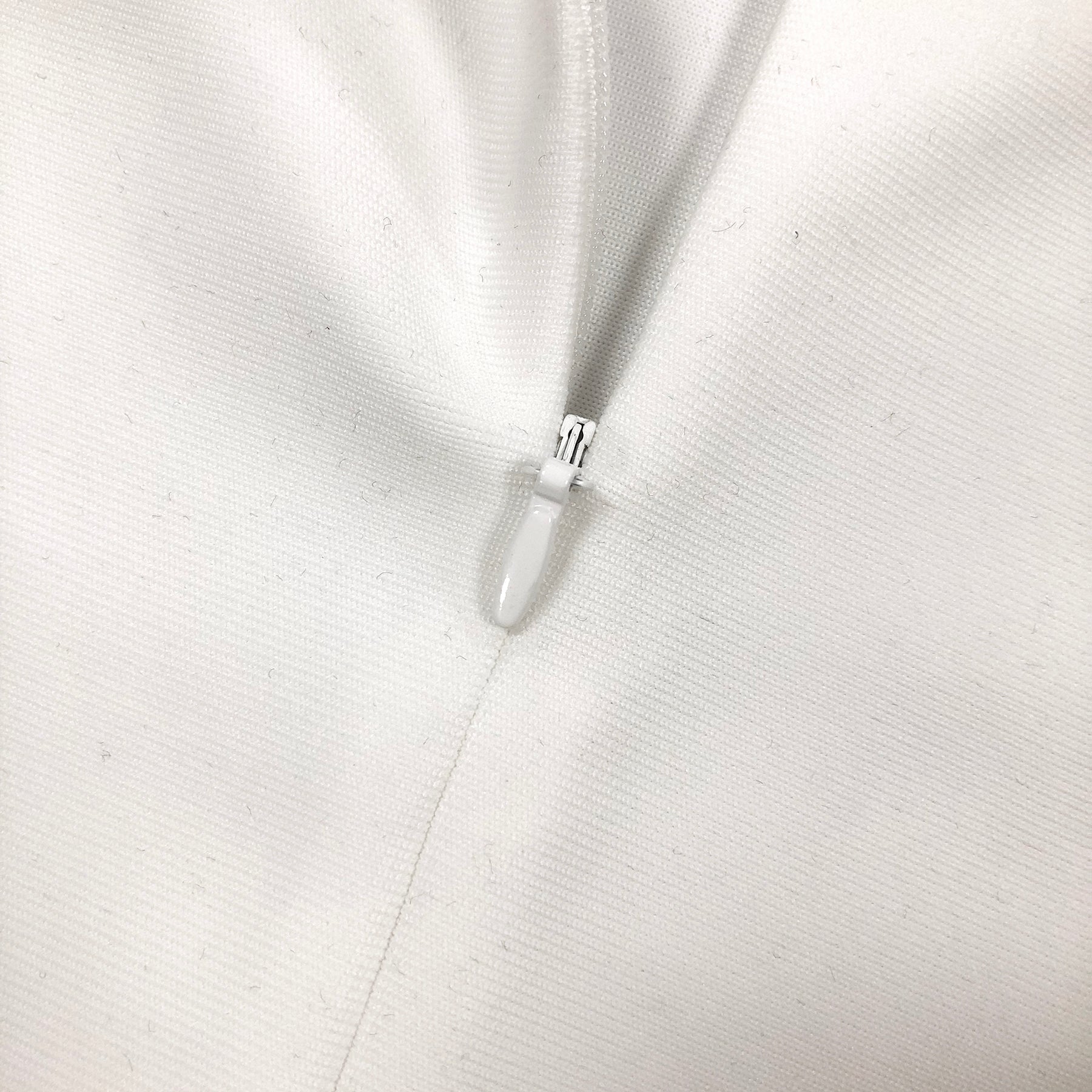 Off-Shoulder pearl embellished bodycon maxi dress in white