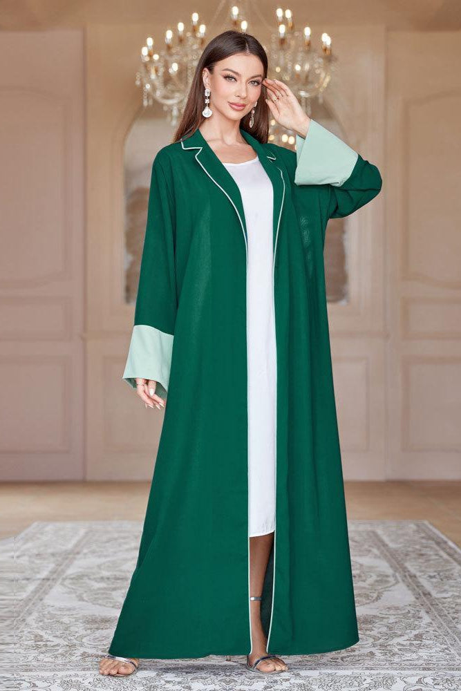 2pcs Set  Cardigan with Hijab