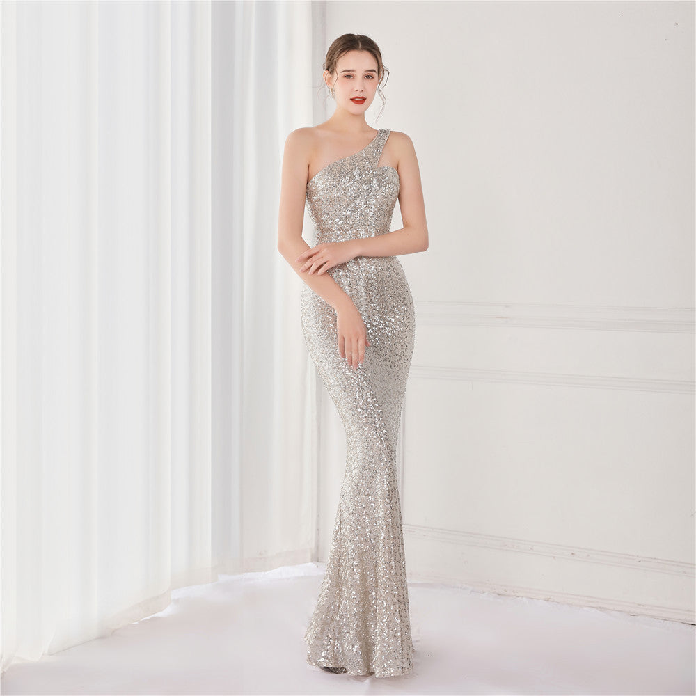 Sequin Long Formal Dress