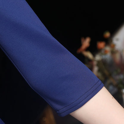 Lace Rhinestone Formal Dress