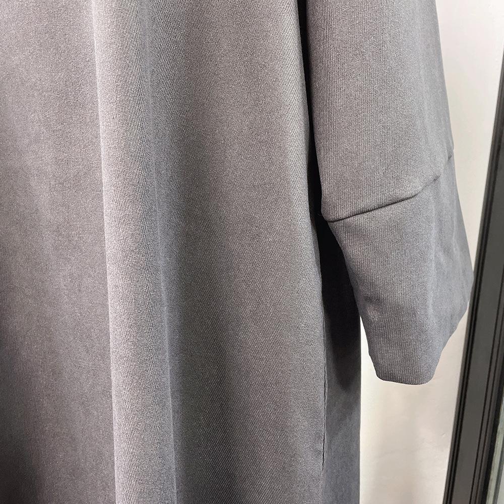 Solid Color Tunic Dress