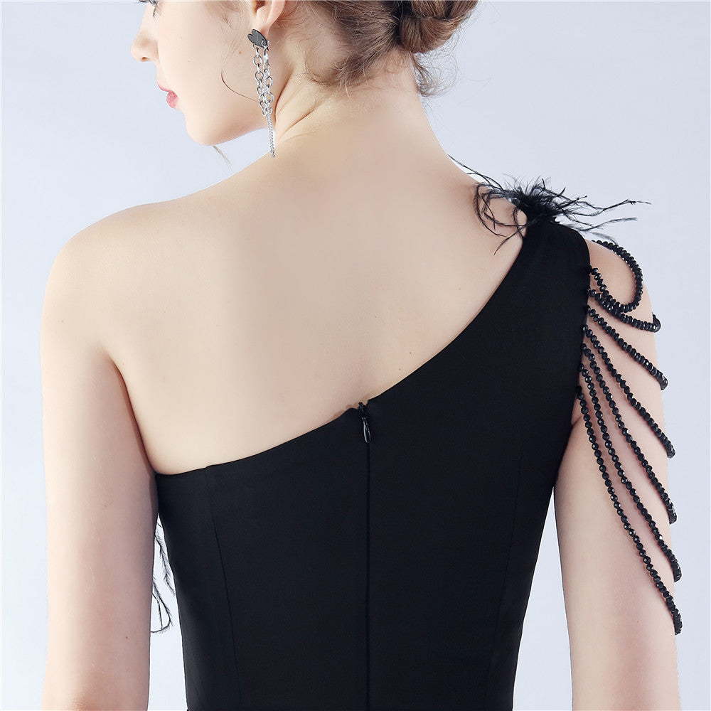 Exhibition and Wedding Evening Formal Gown