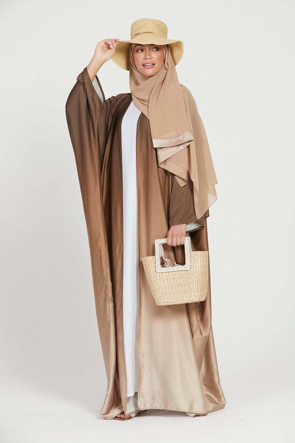 Loose Gradient Cardigan Abaya