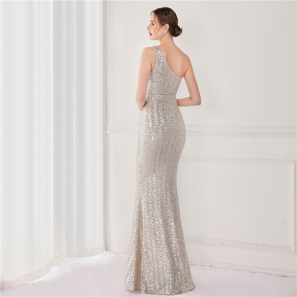 Sequin Long Formal Dress