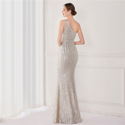 Sequin Long Formal Dress