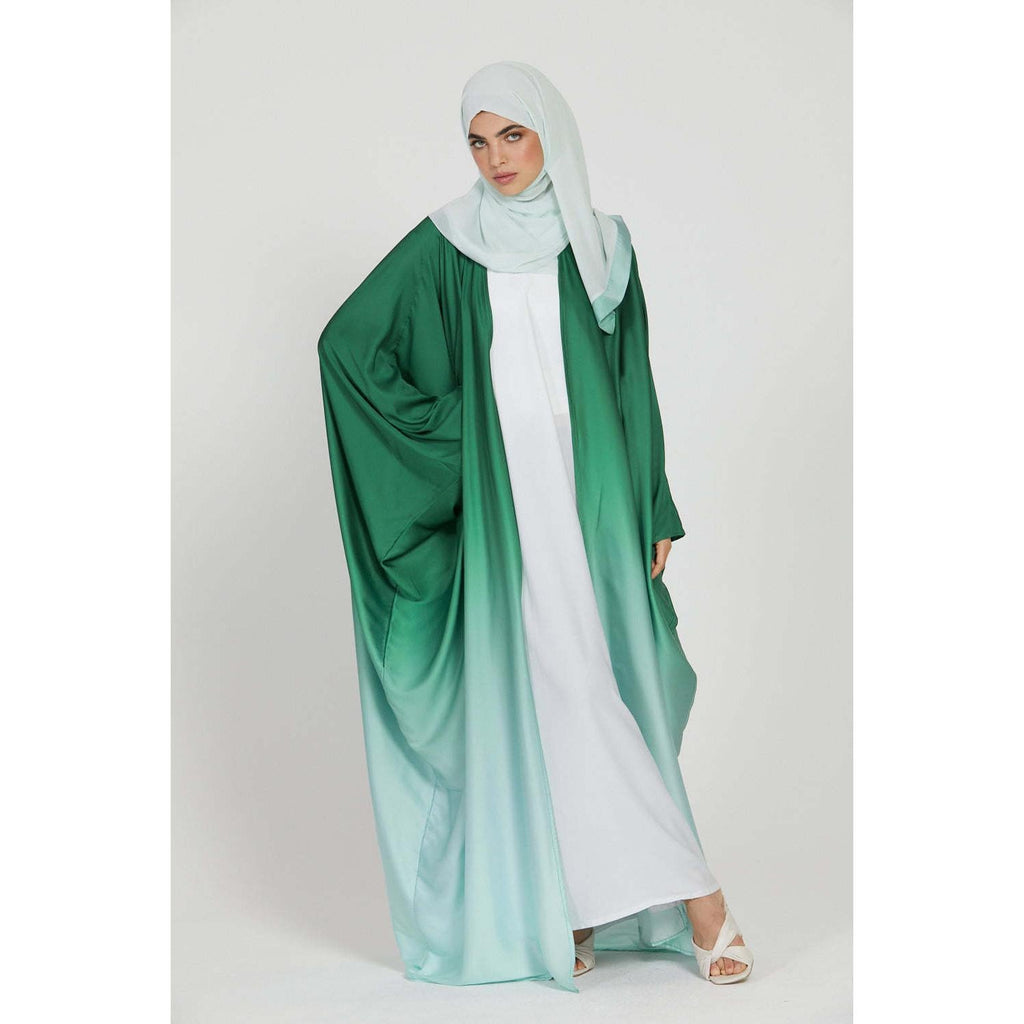 Loose Gradient Cardigan Abaya