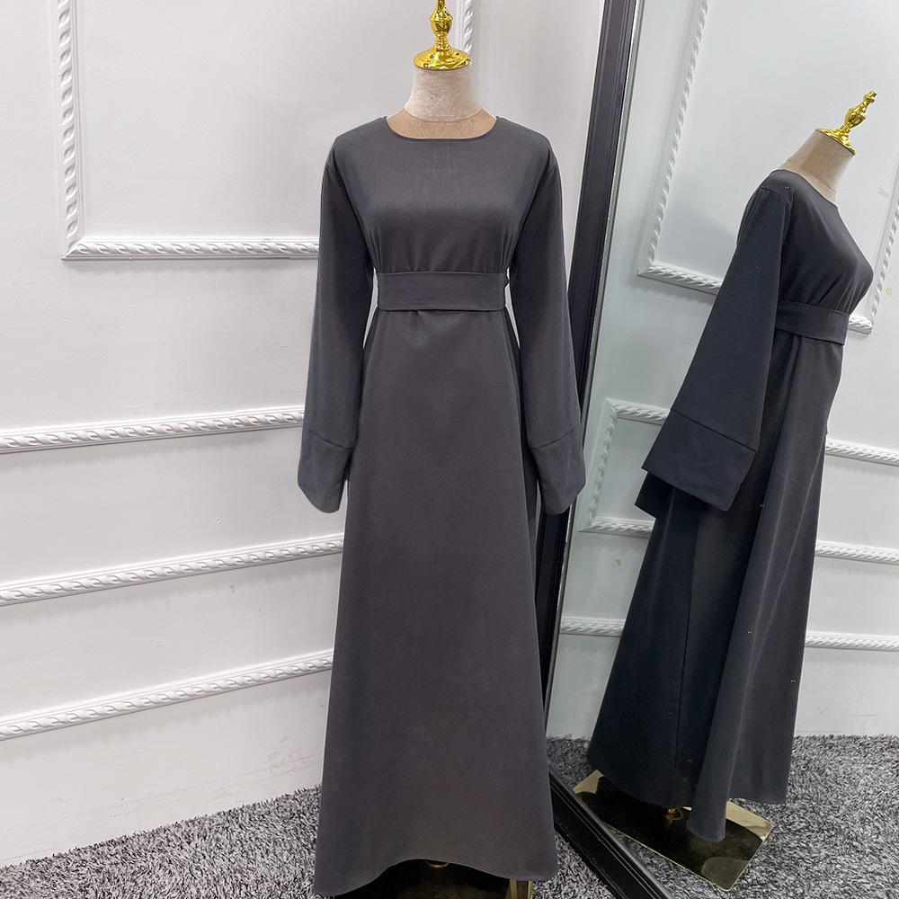 Solid Color Tunic Dress