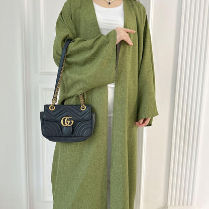 Casual Solid Color Casual Plus Size Cardigan