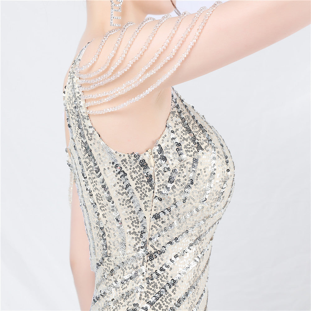 Beaded Formal Dress