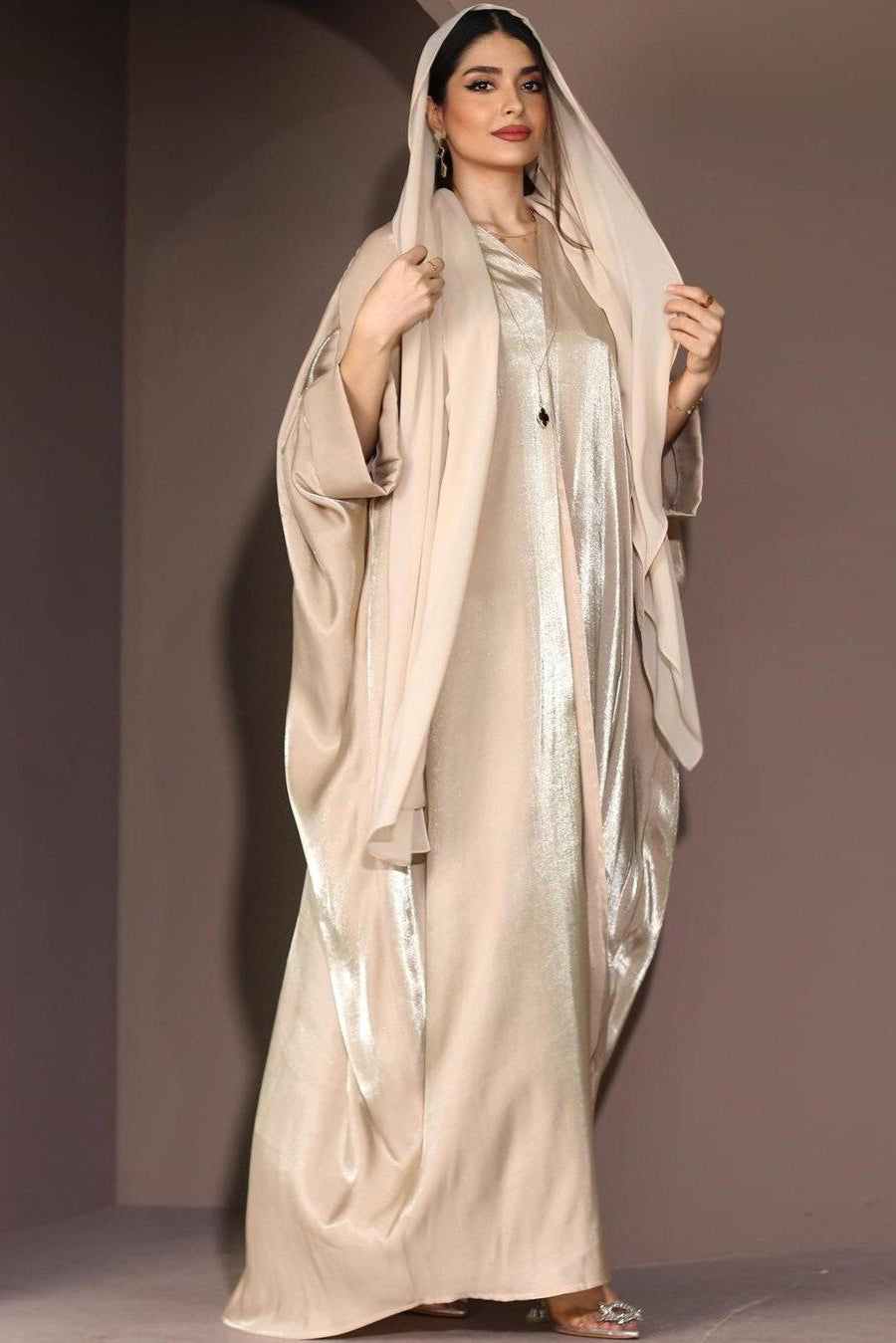 Bat-sleeved Robe Women's Abaya