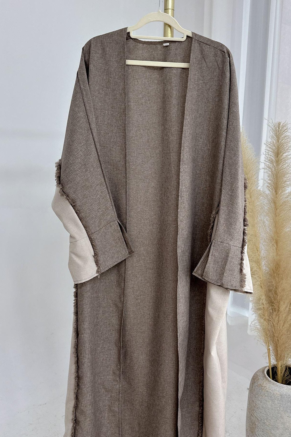 Stylish Patchwork Robe - Cardigan and Dress Style