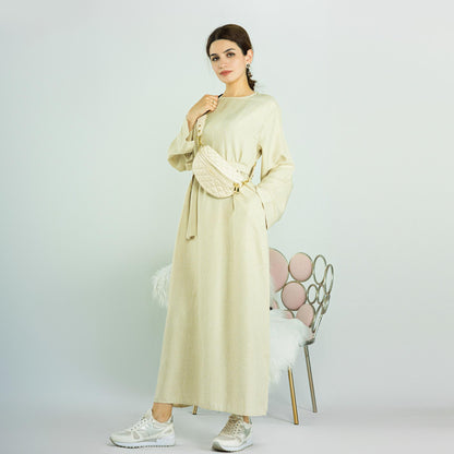 2pcs Set Cardigan+Inner Dress