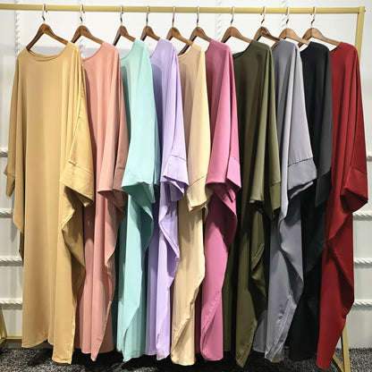 2pcs Set ROBE DRESS Hijab+ Abaya