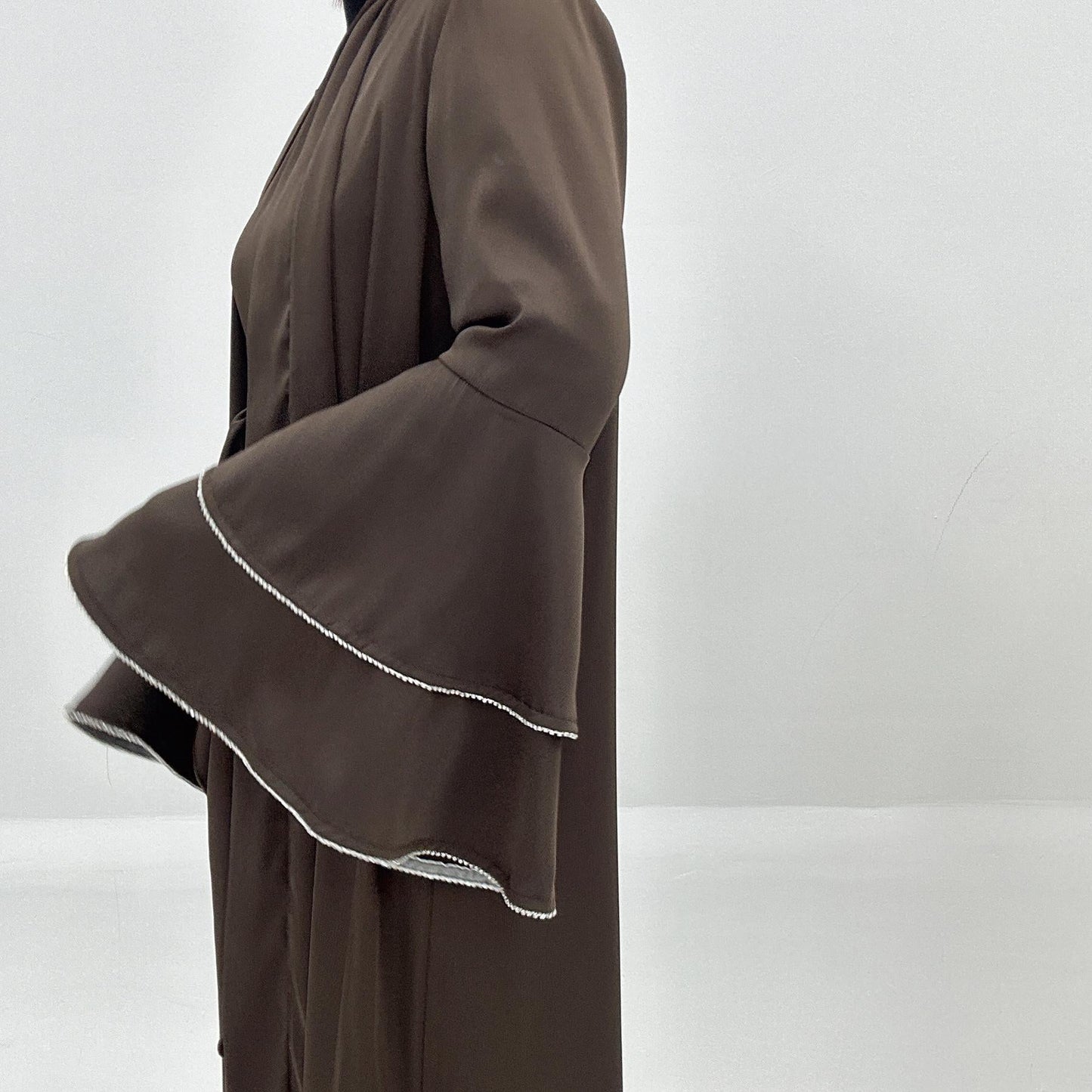 Set 3 pezzi Cardigan in raso + abito interno + cintura speciale