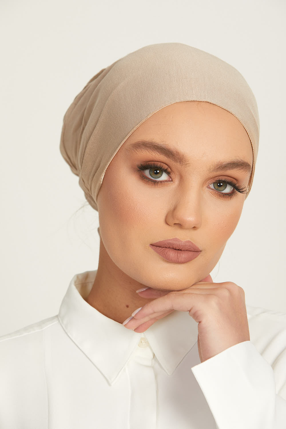 Premium Satin Lined Tie Back Hijab Caps