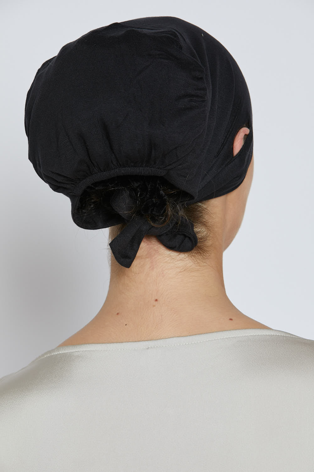 Slit Tie Back Hijab Caps