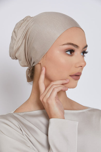 Tie Back Hijab Caps