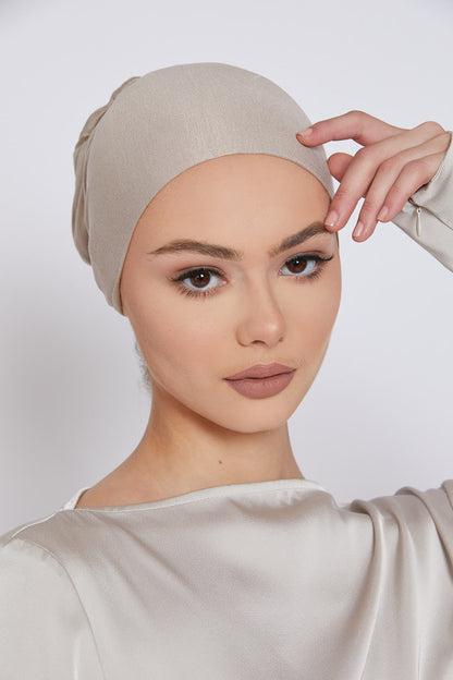 Tie Back Hijab Caps