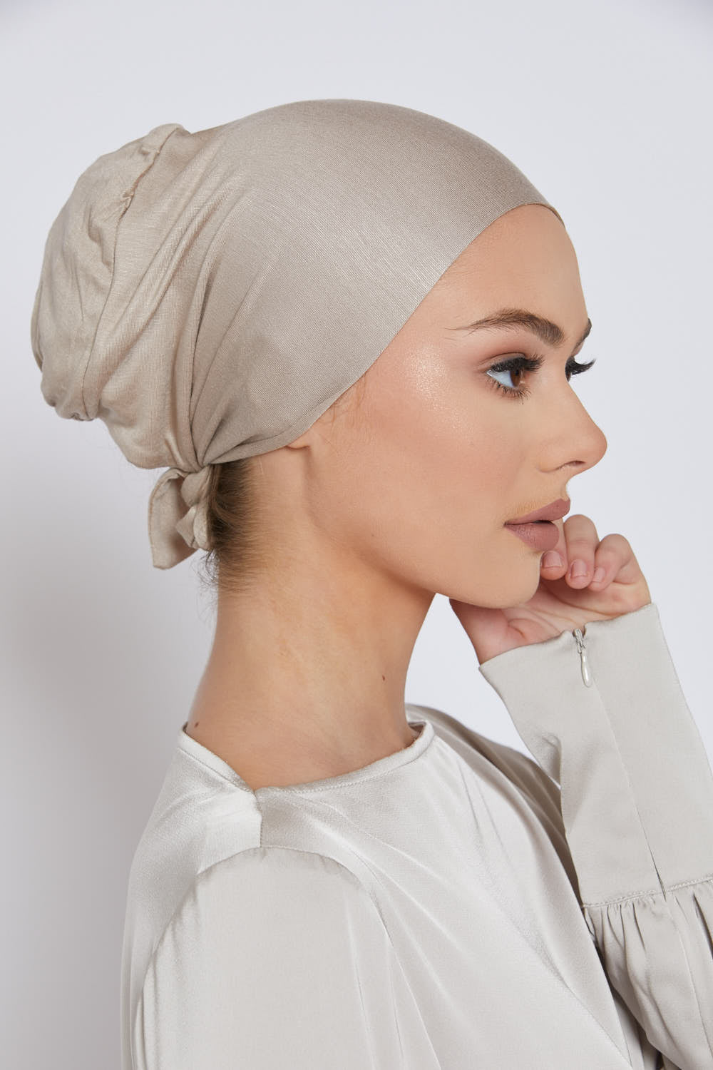 Tie Back Hijab Caps