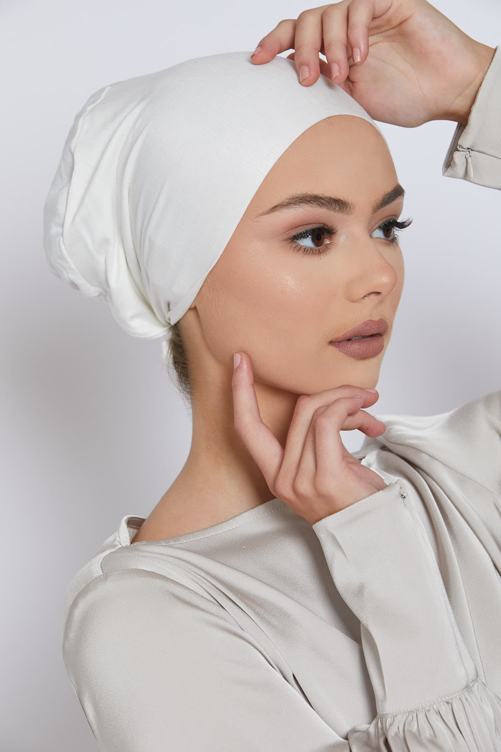 Tie Back Hijab Caps