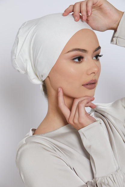 Tie Back Hijab Caps