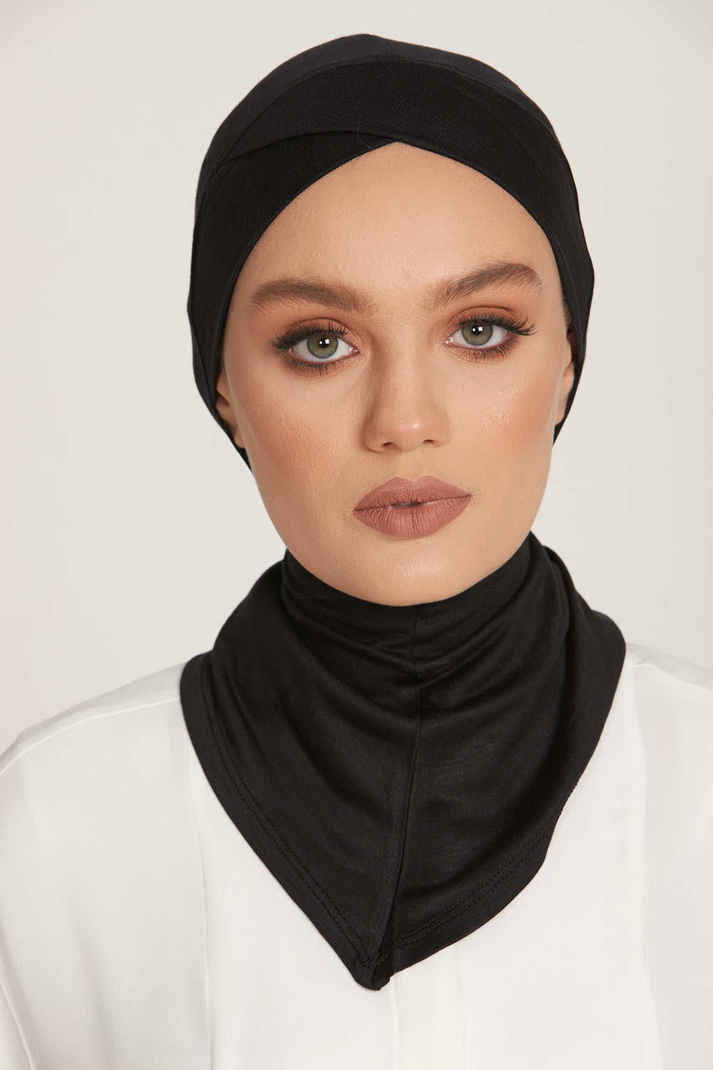 Full Coverage Criss Cross Hijab Caps