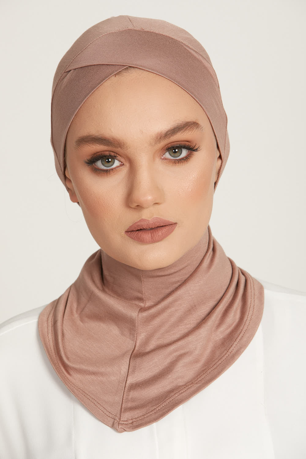 Full Coverage Criss Cross Hijab Caps