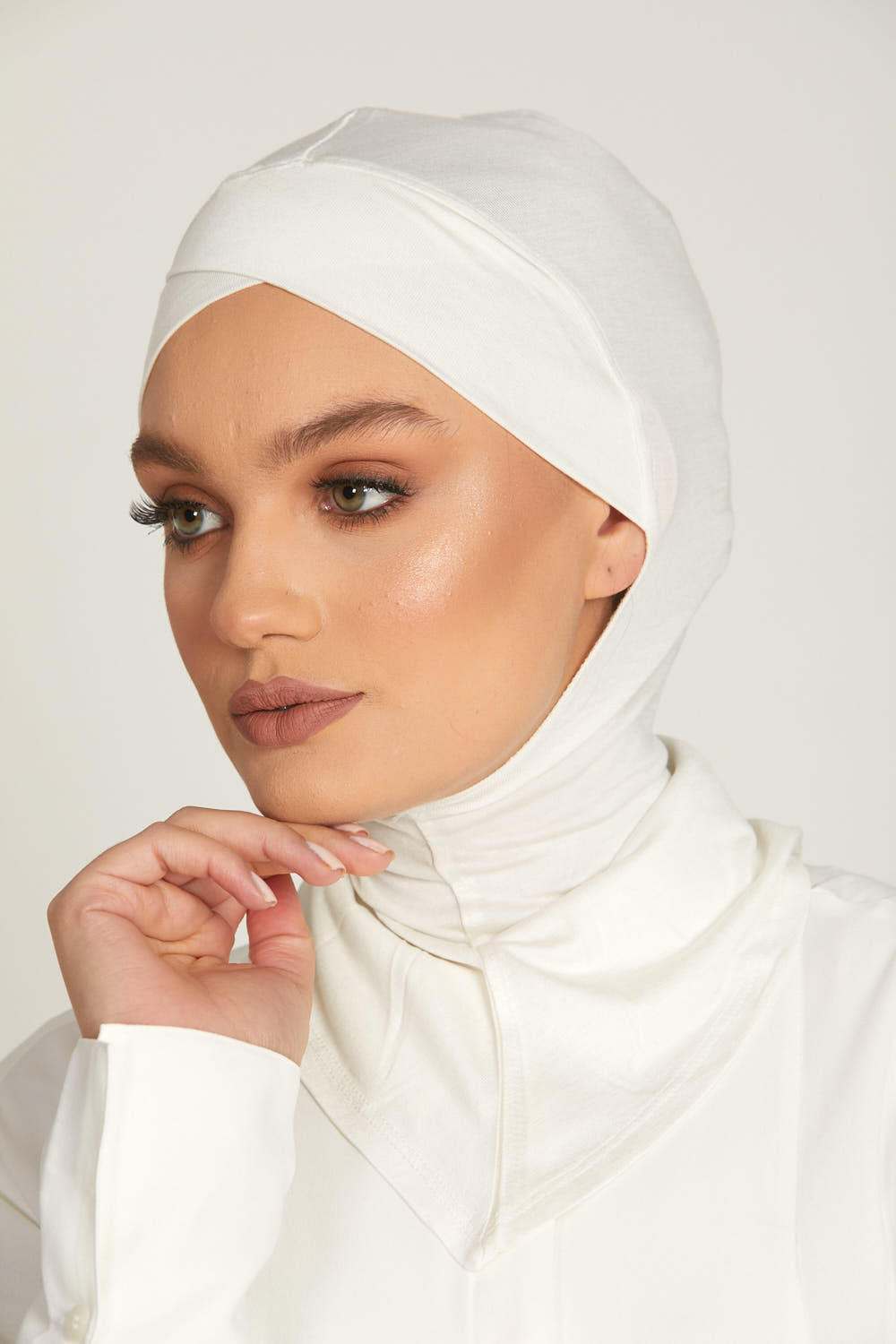 Full Coverage Criss Cross Hijab Caps