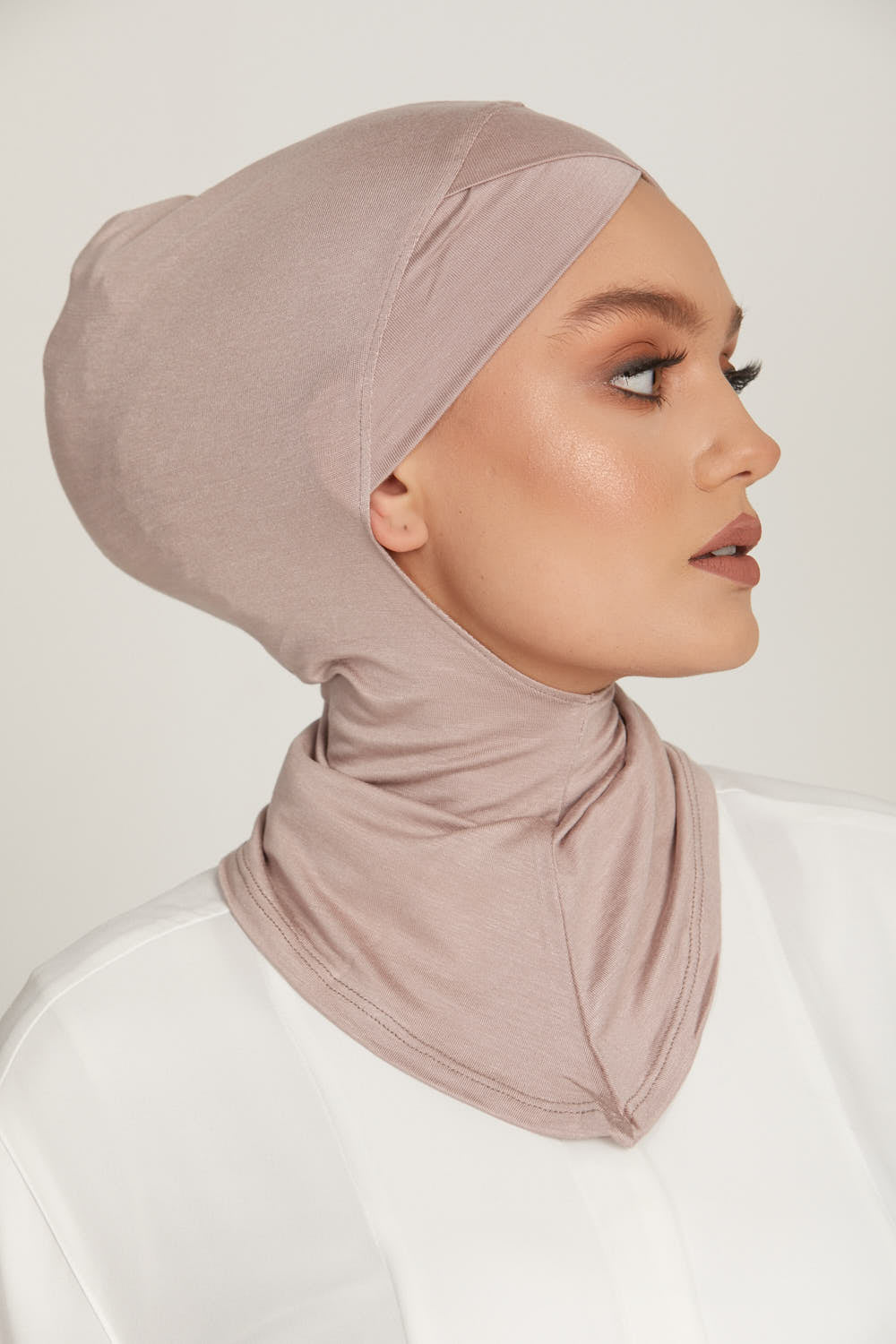 Full Coverage Criss Cross Hijab Caps