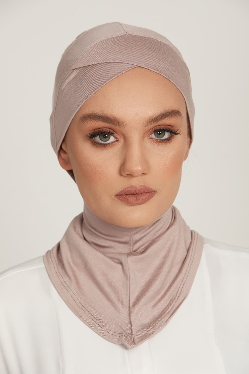 Full Coverage Criss Cross Hijab Caps