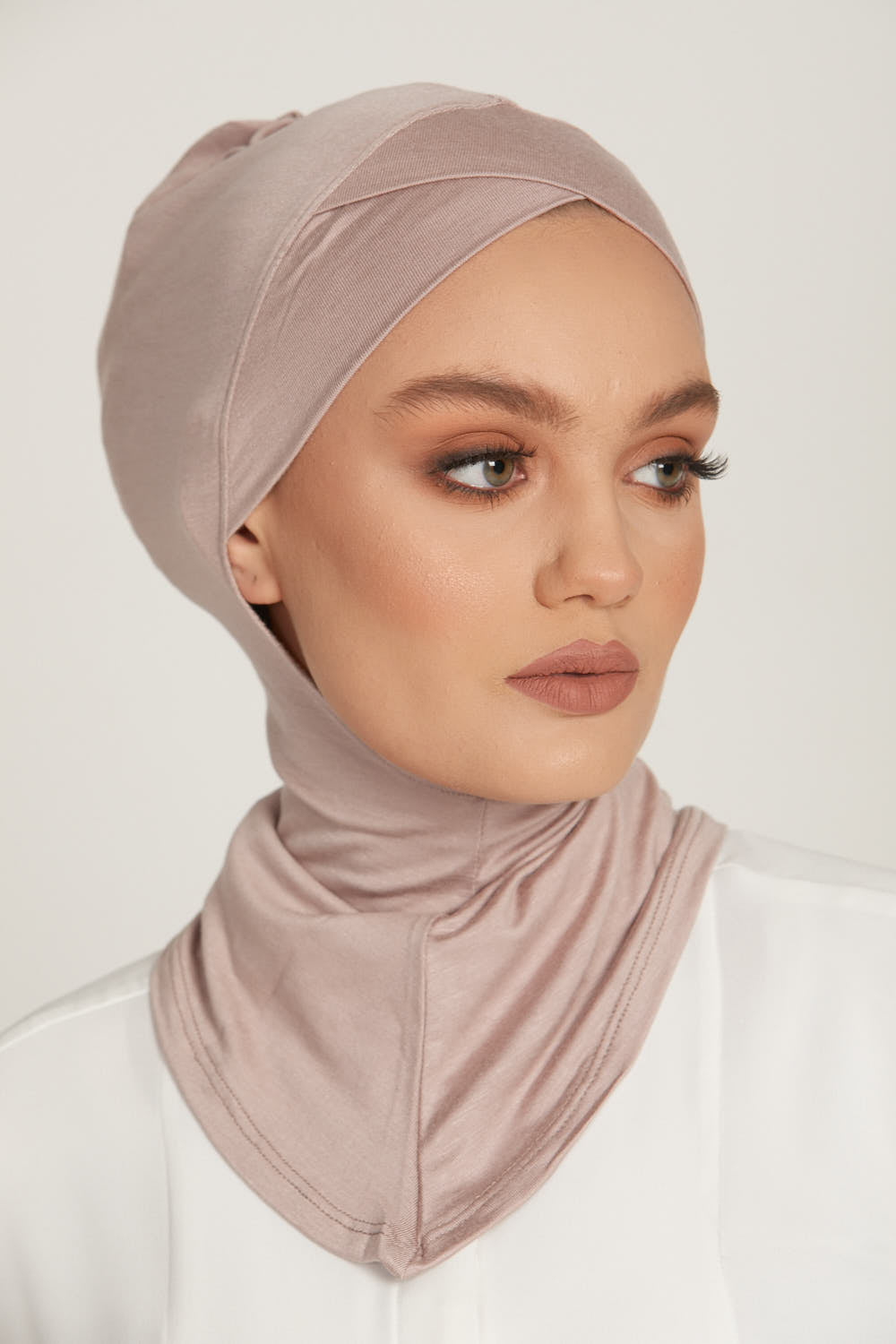 Full Coverage Criss Cross Hijab Caps