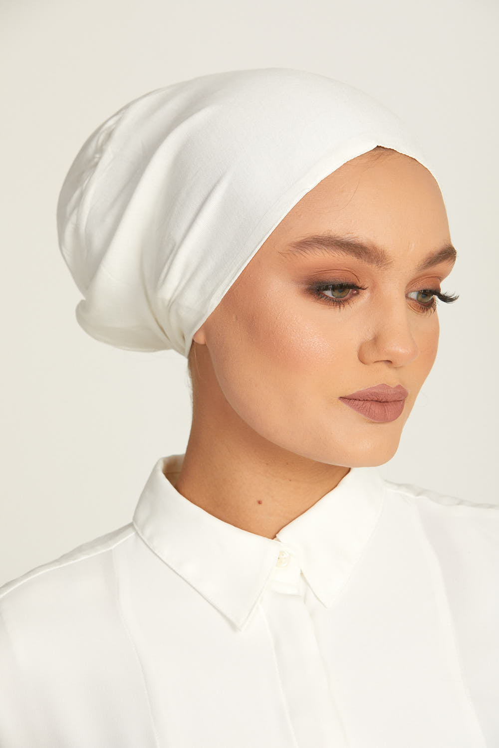 Premium Satin Lined Tie Back Hijab Caps