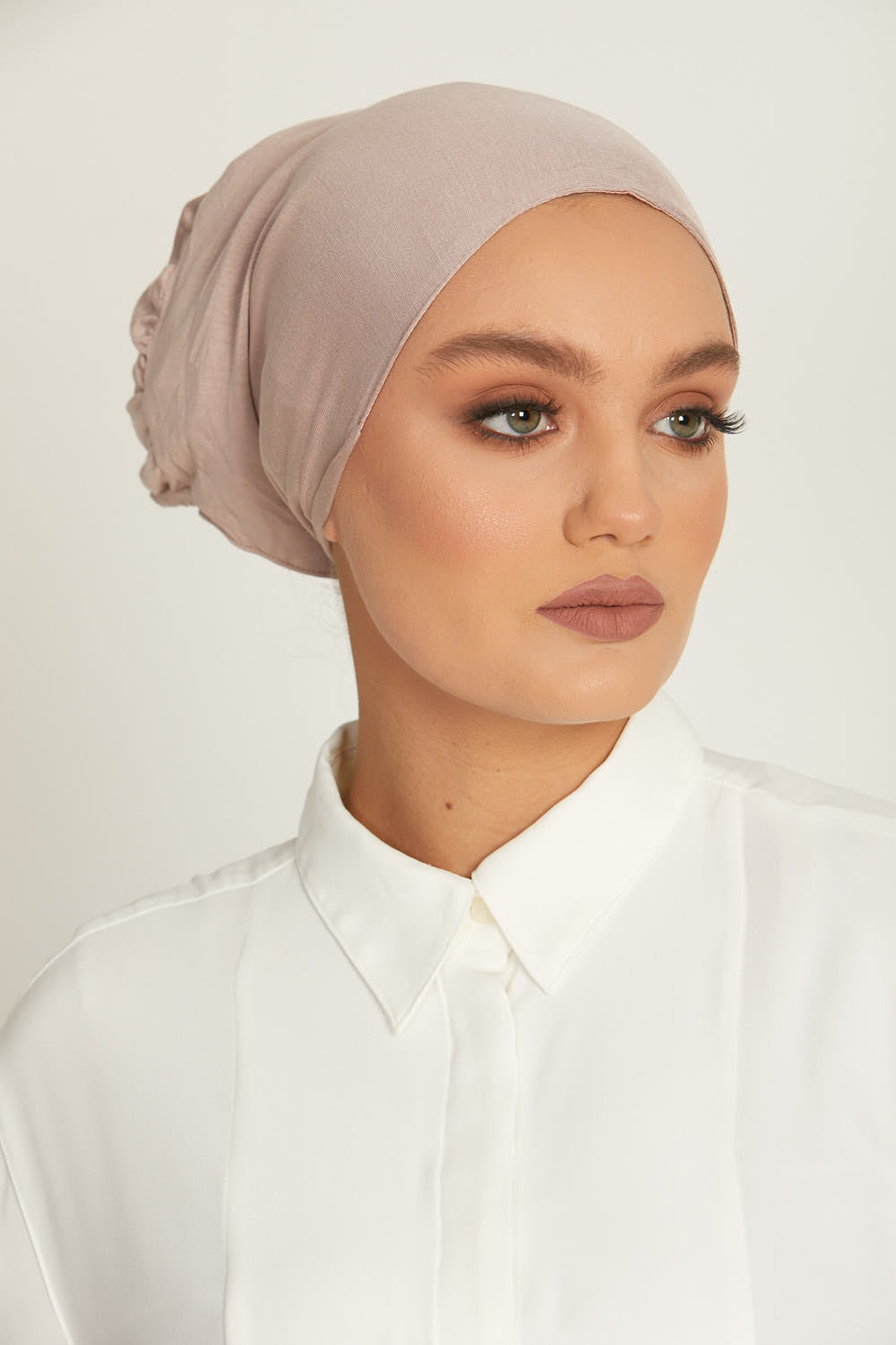 Premium Satin Lined Tie Back Hijab Caps