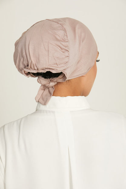 Premium Satin Lined Tie Back Hijab Caps