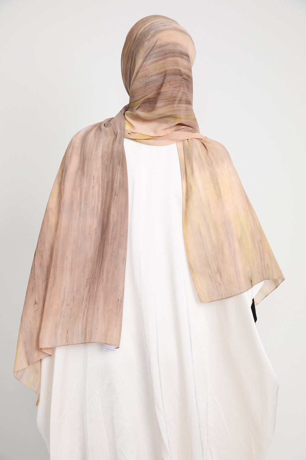 Luxury Tie Dye Chiffon Hijab - Sunkissed Dune - LIMITED EDITION