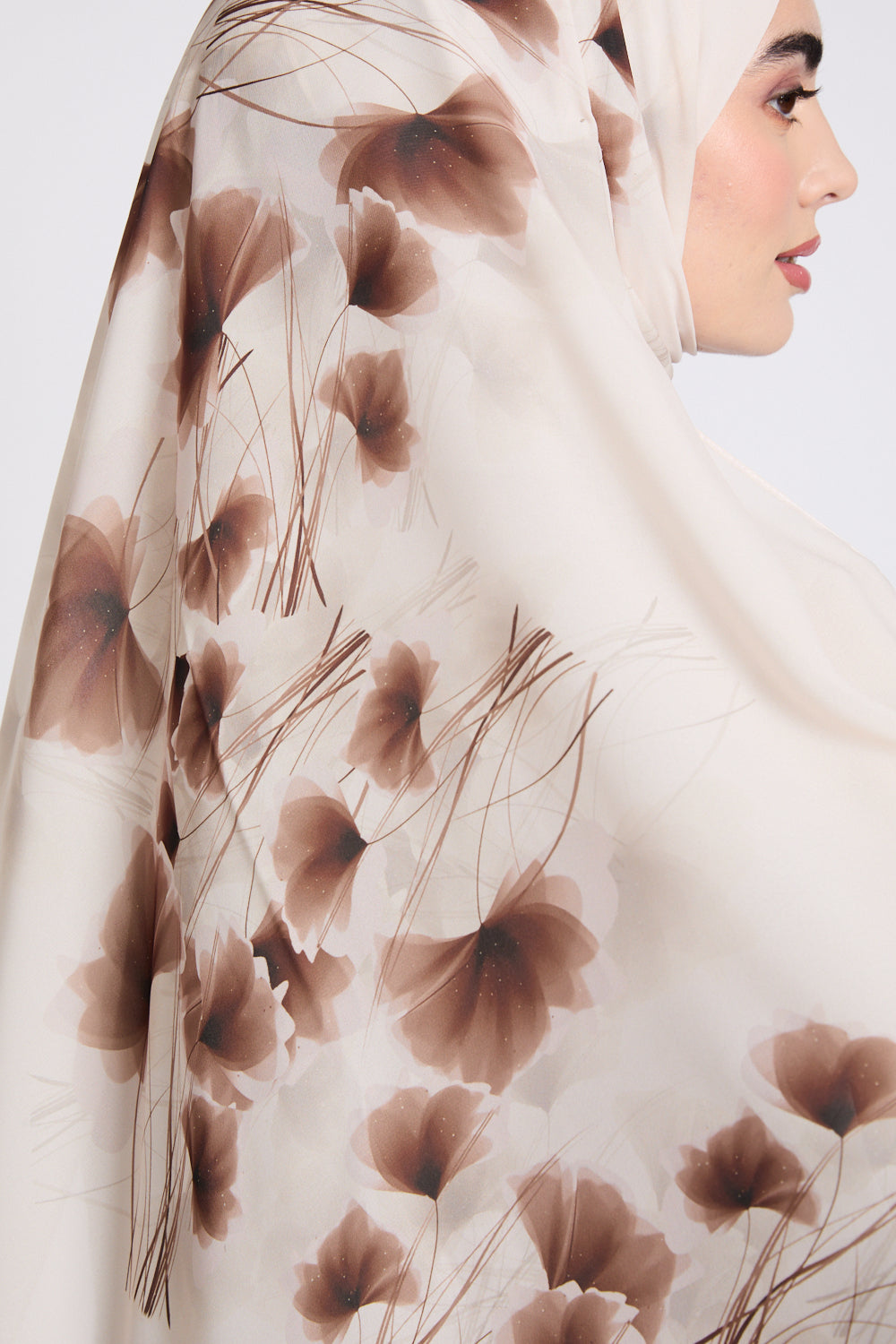 Luxury Printed Hijab - Blossom Dusk - LIMITED EDITION