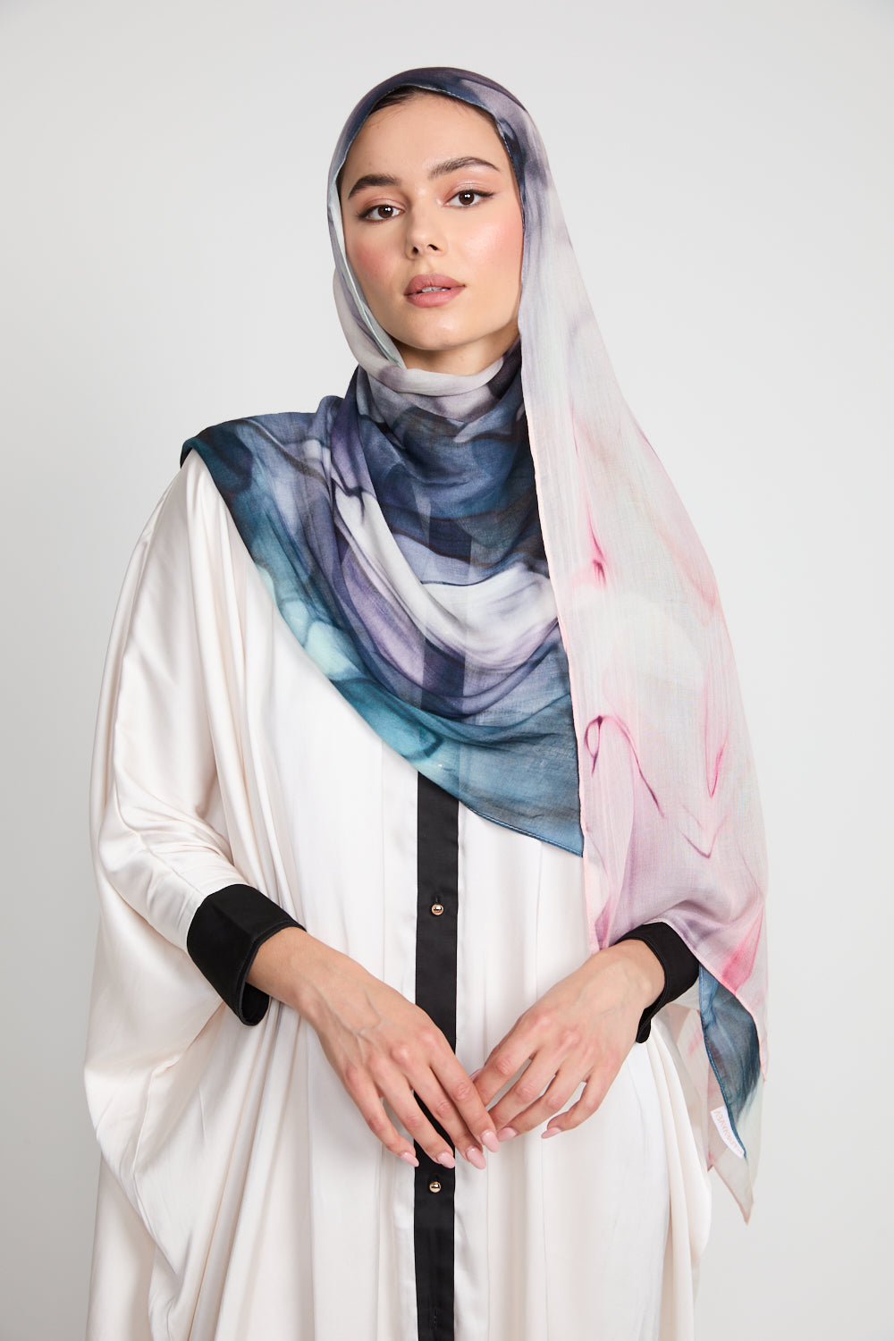 Premium Modal Printed Hijab - Aurora Mirage