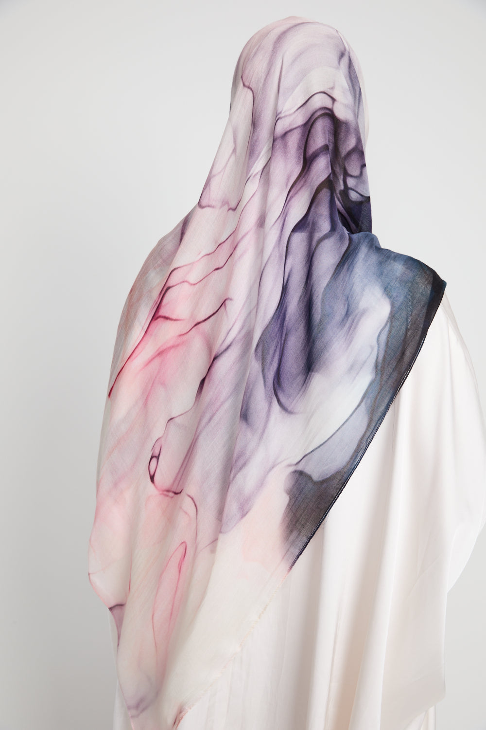 Premium Modal Printed Hijab - Aurora Mirage