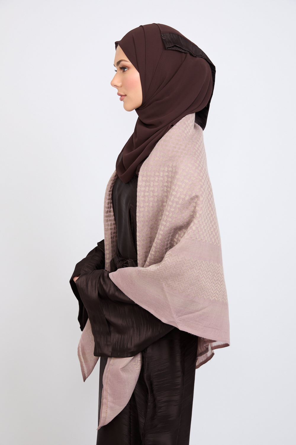 Keffiyeh Scarf - Blush