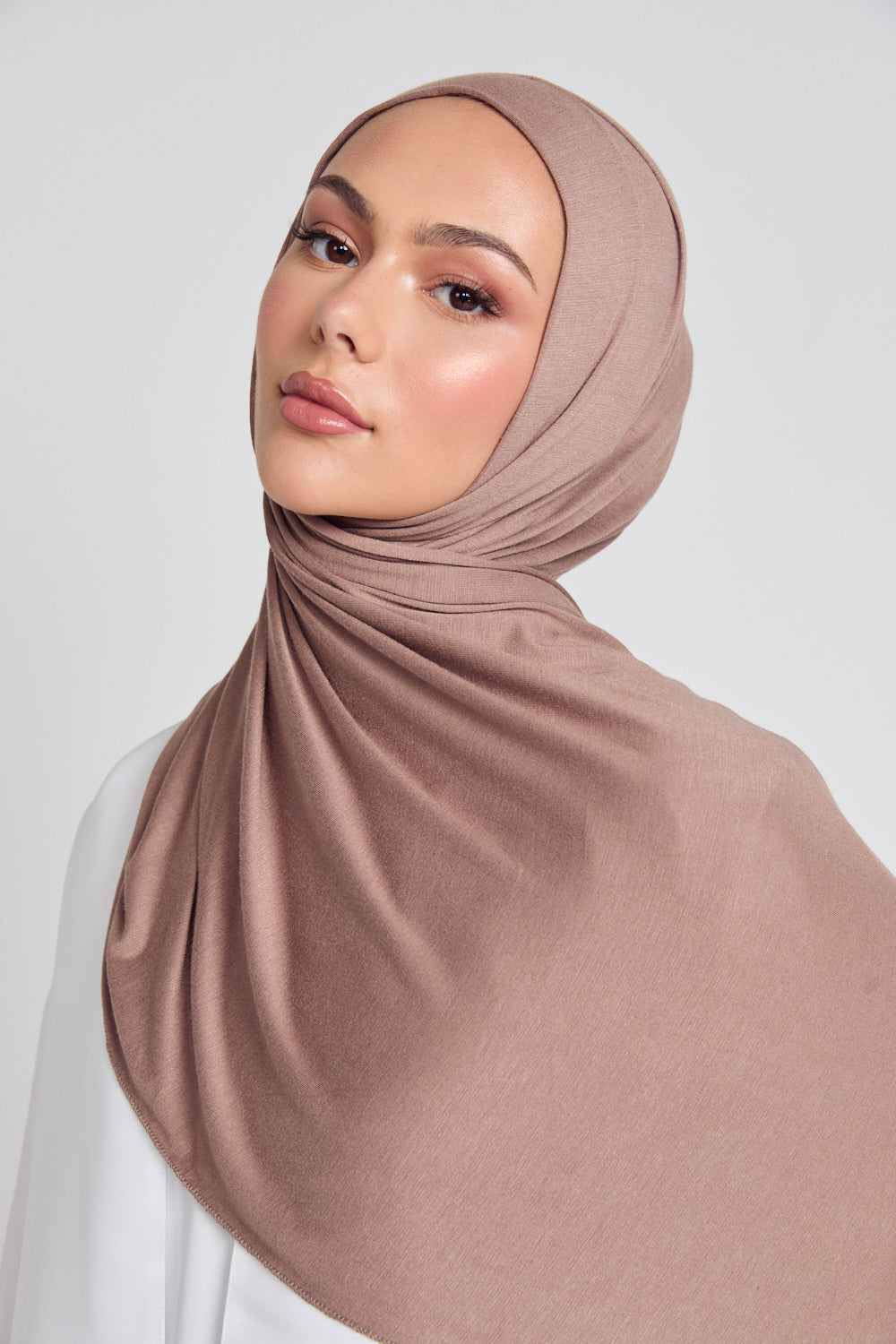 Praline Jersey Hijab