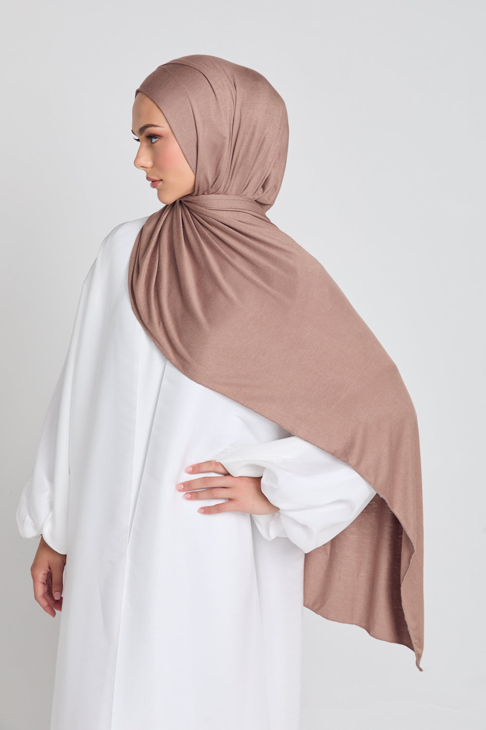 Praline Jersey Hijab