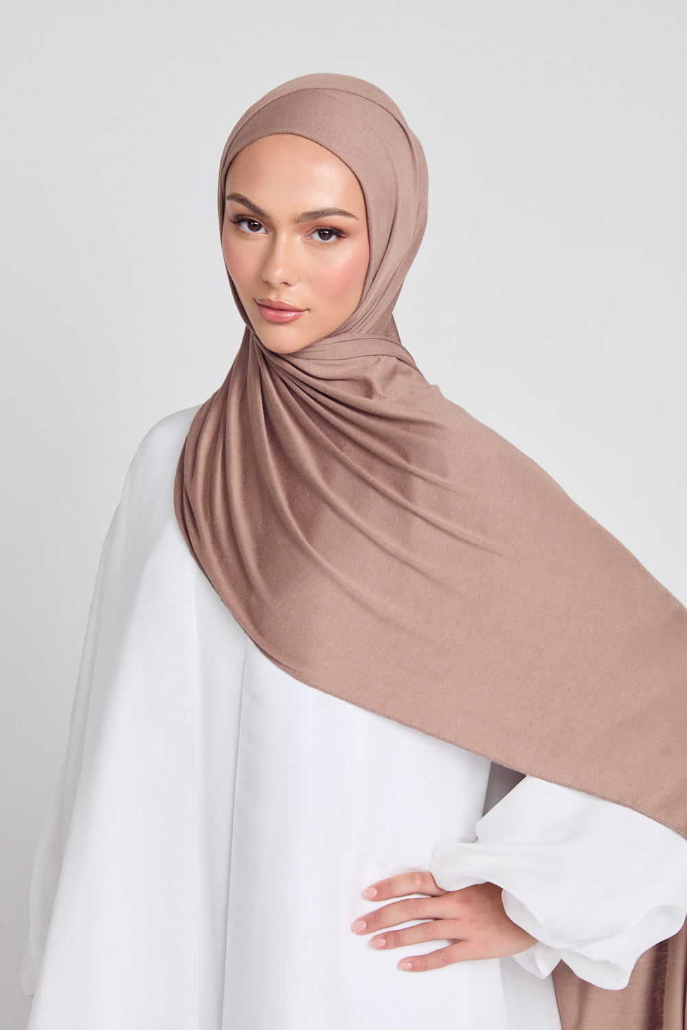 Praline Jersey Hijab